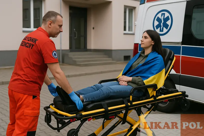швидка медична допомога в польщі для українців