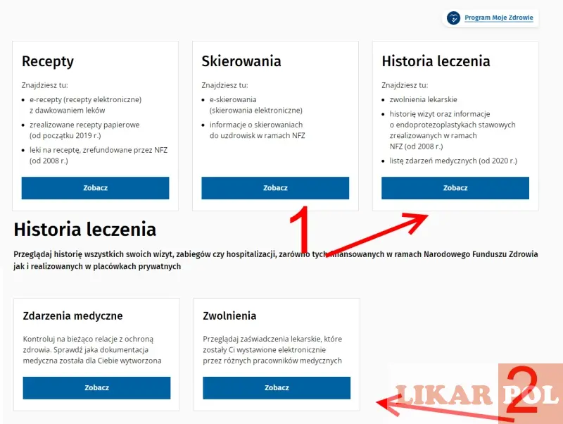 Електронний лікарняний у Польщі